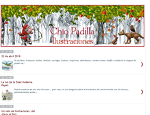 Tablet Screenshot of chioilustraciones.blogspot.com