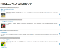 Tablet Screenshot of handballvillaconstitucion.blogspot.com