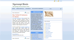 Desktop Screenshot of ngerumpibisnis.blogspot.com