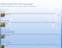 Tablet Screenshot of fakingitgfstylerecipes.blogspot.com