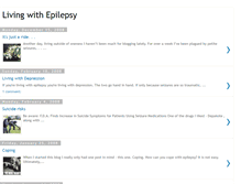 Tablet Screenshot of epilepsyliving.blogspot.com