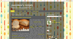 Desktop Screenshot of meeyauw-recipes.blogspot.com