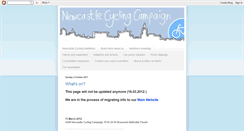 Desktop Screenshot of newcycling.blogspot.com