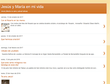 Tablet Screenshot of jesusymaria-enmivida.blogspot.com