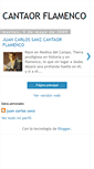 Mobile Screenshot of jcscantaorflamenco.blogspot.com