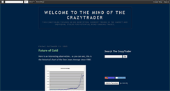 Desktop Screenshot of crazytrader.blogspot.com