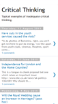 Mobile Screenshot of criticalthinkinguk.blogspot.com