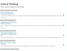 Tablet Screenshot of criticalthinkinguk.blogspot.com