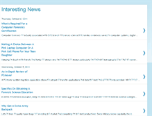 Tablet Screenshot of interestingnews412.blogspot.com