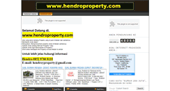 Desktop Screenshot of hendroyusuf.blogspot.com