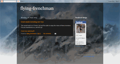 Desktop Screenshot of flying-frenchman.blogspot.com