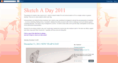 Desktop Screenshot of eehsketchaday2011.blogspot.com