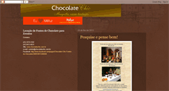 Desktop Screenshot of fontechocolatechic.blogspot.com