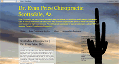 Desktop Screenshot of chiropractic-scottsdale.blogspot.com