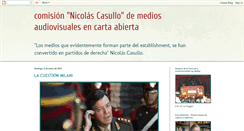 Desktop Screenshot of mediosencartaabierta.blogspot.com