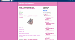 Desktop Screenshot of grupo21hernandez.blogspot.com