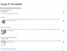 Tablet Screenshot of grupo21hernandez.blogspot.com