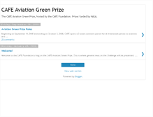 Tablet Screenshot of cafe-green-prize.blogspot.com