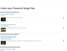 Tablet Screenshot of favouritesongsfree.blogspot.com