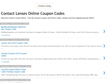 Tablet Screenshot of discountlenses.blogspot.com