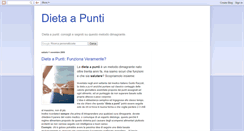 Desktop Screenshot of dieta-a-punti.blogspot.com