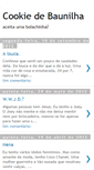 Mobile Screenshot of cookiedebaunilha.blogspot.com
