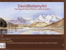 Tablet Screenshot of davidbellamyart.blogspot.com