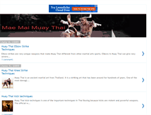 Tablet Screenshot of muaythaidd.blogspot.com