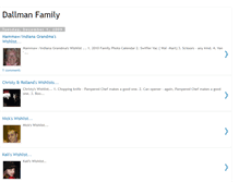 Tablet Screenshot of dallmanfamily.blogspot.com