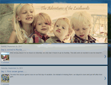 Tablet Screenshot of luidyfamily.blogspot.com