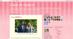 Desktop Screenshot of cosasdeviejucin.blogspot.com