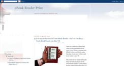 Desktop Screenshot of ebook-reader-price.blogspot.com