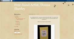 Desktop Screenshot of donnasherley.blogspot.com