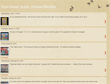Tablet Screenshot of donnasherley.blogspot.com