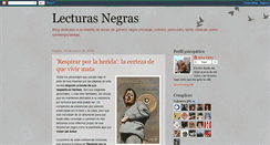 Desktop Screenshot of lecturasnegras.blogspot.com