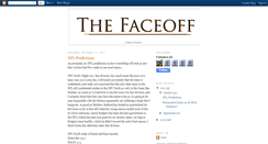 Desktop Screenshot of chris-thefaceoff.blogspot.com