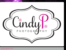 Tablet Screenshot of cindypphotography.blogspot.com