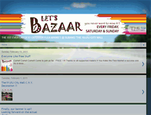 Tablet Screenshot of letsbazaar.blogspot.com