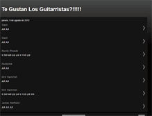 Tablet Screenshot of guitarmaniaco.blogspot.com