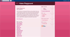 Desktop Screenshot of katesplayground99.blogspot.com