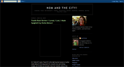 Desktop Screenshot of nomandthecity.blogspot.com