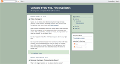 Desktop Screenshot of file-compare.blogspot.com