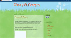 Desktop Screenshot of class3stgeorges.blogspot.com