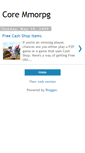 Mobile Screenshot of mmorpg-core.blogspot.com
