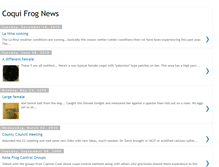 Tablet Screenshot of coquifrognews.blogspot.com