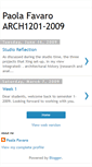 Mobile Screenshot of paolafavaro-arch1201-2009.blogspot.com