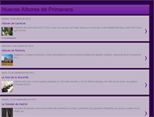 Tablet Screenshot of nuevosalboresdeprimavera.blogspot.com