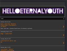 Tablet Screenshot of helloeternalyouth.blogspot.com