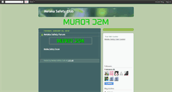 Desktop Screenshot of melakasafetyclub.blogspot.com