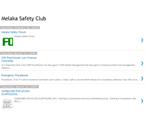 Tablet Screenshot of melakasafetyclub.blogspot.com